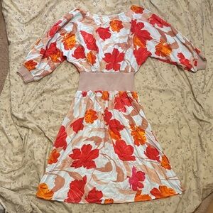 Anthropologie Maeve Gemma Midi Dress